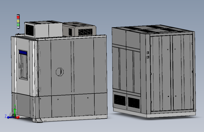 1立方隔振、光学窗口高低温试验箱