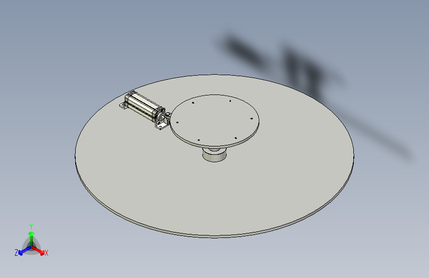 已索引的旋转台
