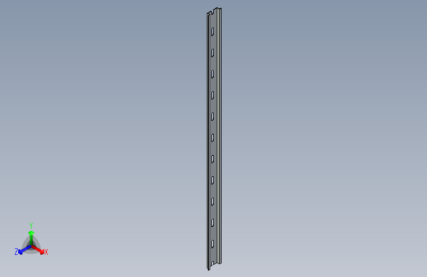 DIN导轨生成器 mm (DIN rail generator mm) - FREECAD MACRO