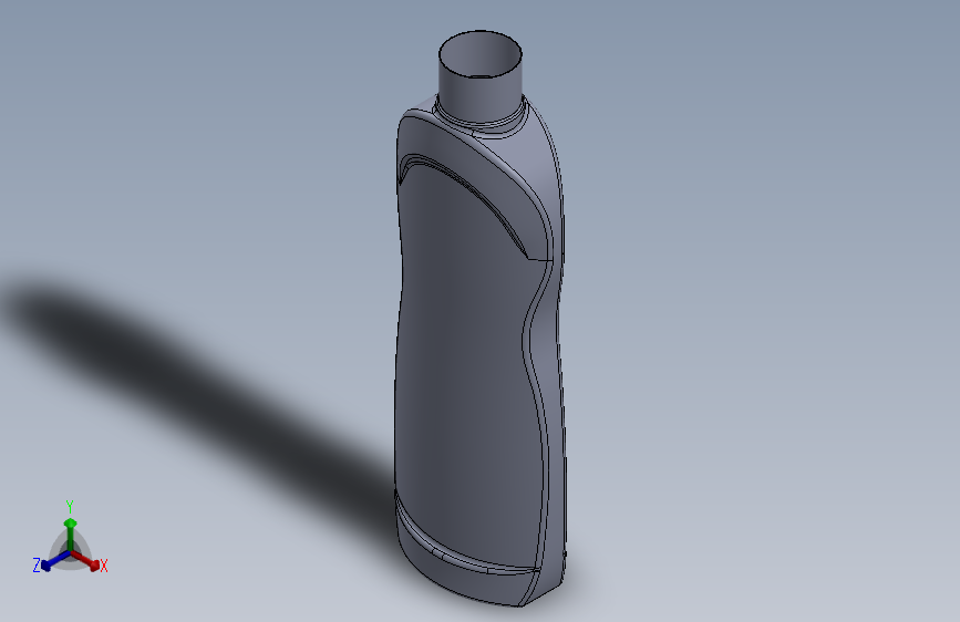 液体洗涤剂瓶设计