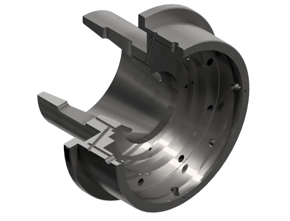 液压法兰 钻油嘴(DIN 71412)