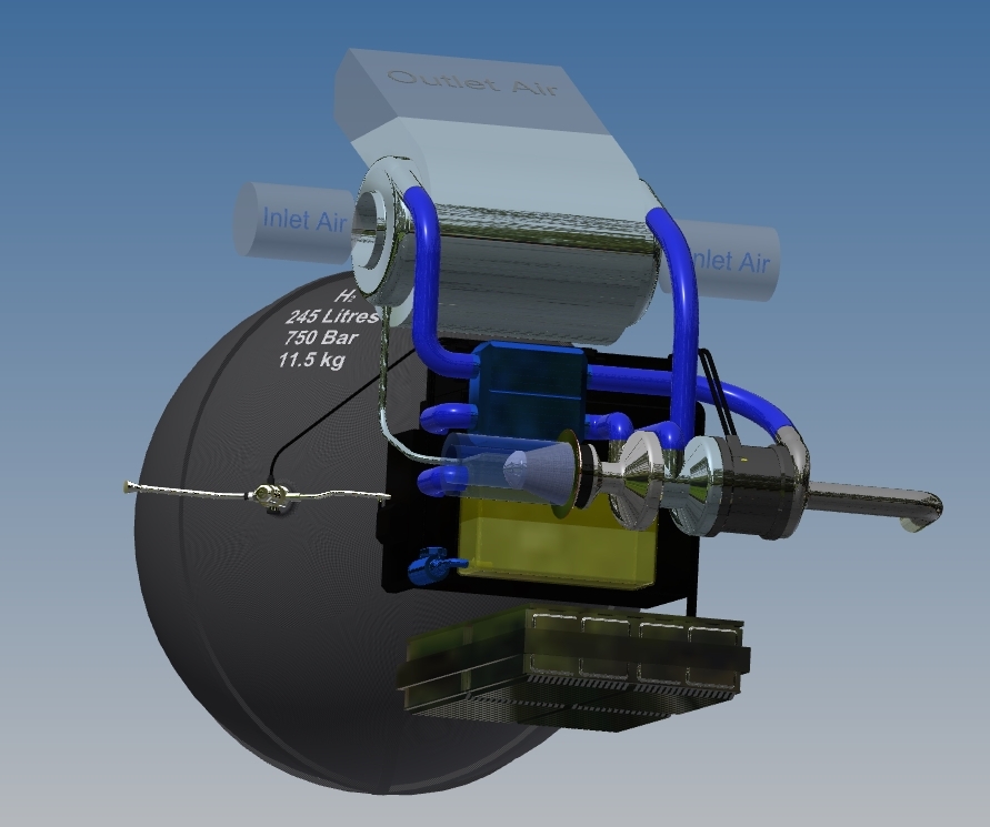 150千瓦氢燃料电池发电厂