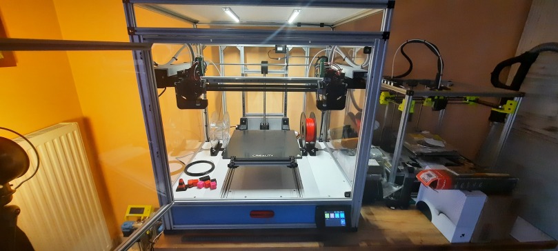 IX3D打印机，2个独立喷头