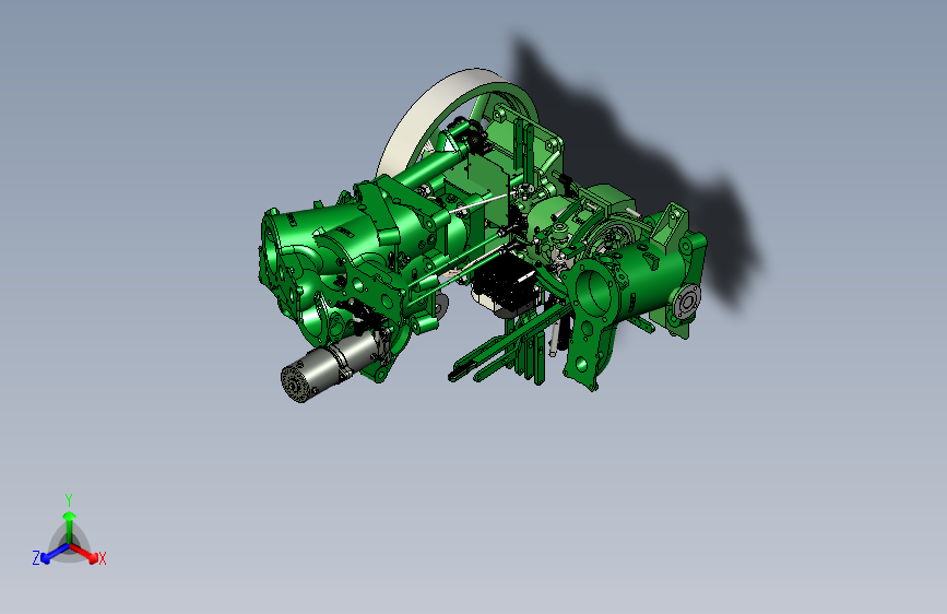 尤巴-希克斯 Model H 8马力船用发动机