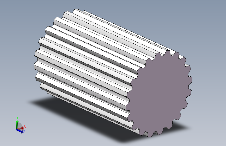 外花键DIN 5480-W17x.8x30x20