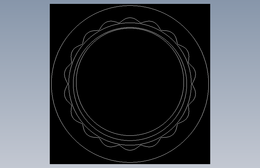 1_19 波浪驱动带中间滚珠（正向旋转）