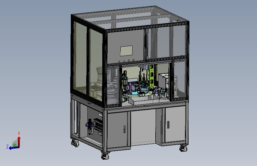 弹簧销钉六工位组装