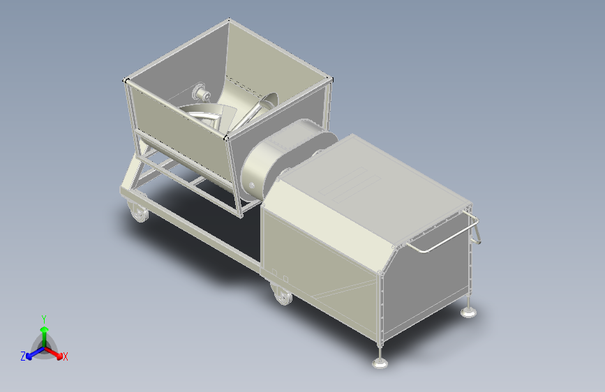 自动翻拌和面机