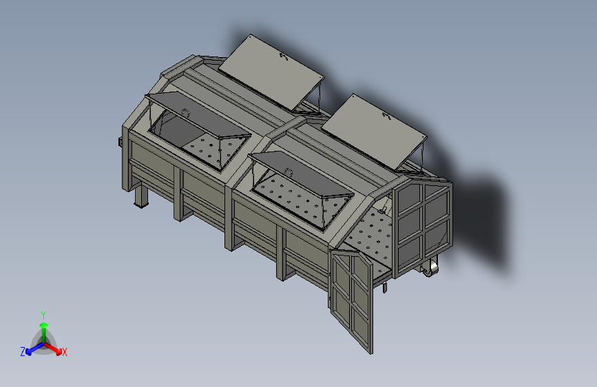 6立方米大型垃圾箱