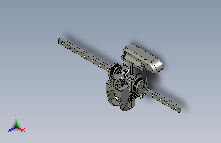 Bontech LGX 3D打印机双挤出头结构
