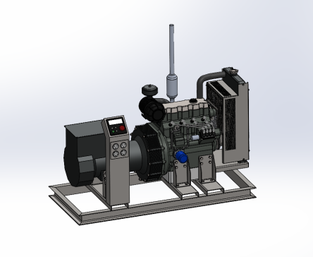 30Kw柴油发电机外形
