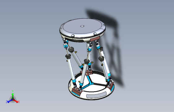稳定器并联稳定平台