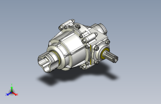 学生方程式赛车的差速器组件