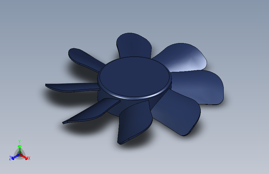 简单的风扇叶片