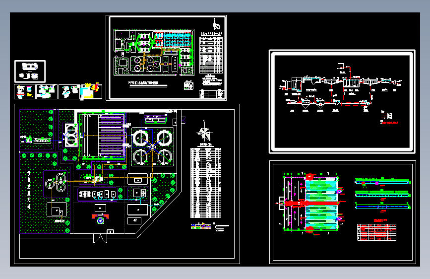 1716220-某地AAO污水处理工程图