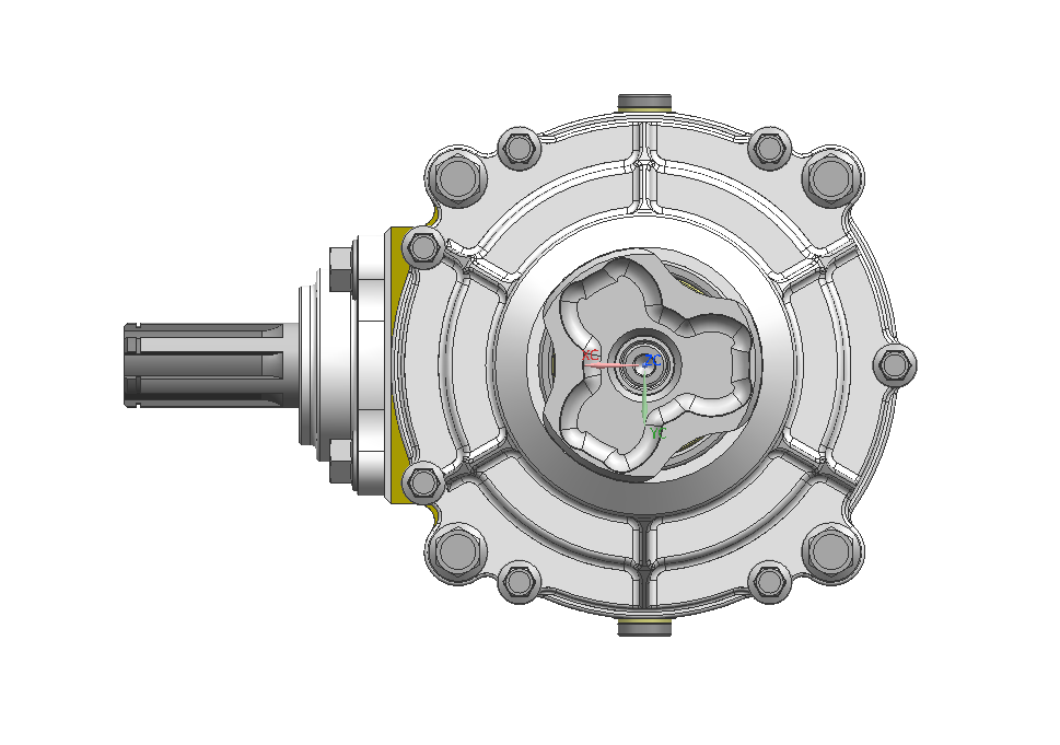 学生方程式赛车差速器总成