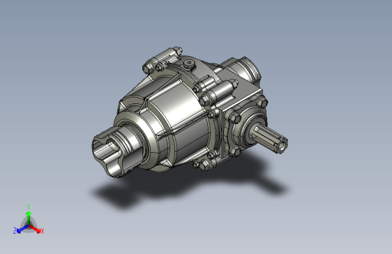 学生方程式赛车差速器总成