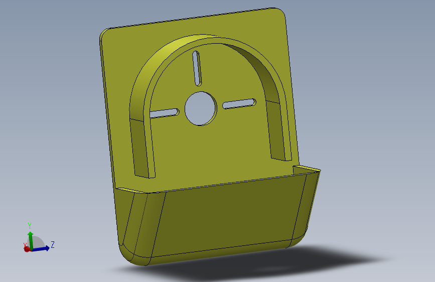 3D打印钻孔钻尘收集器