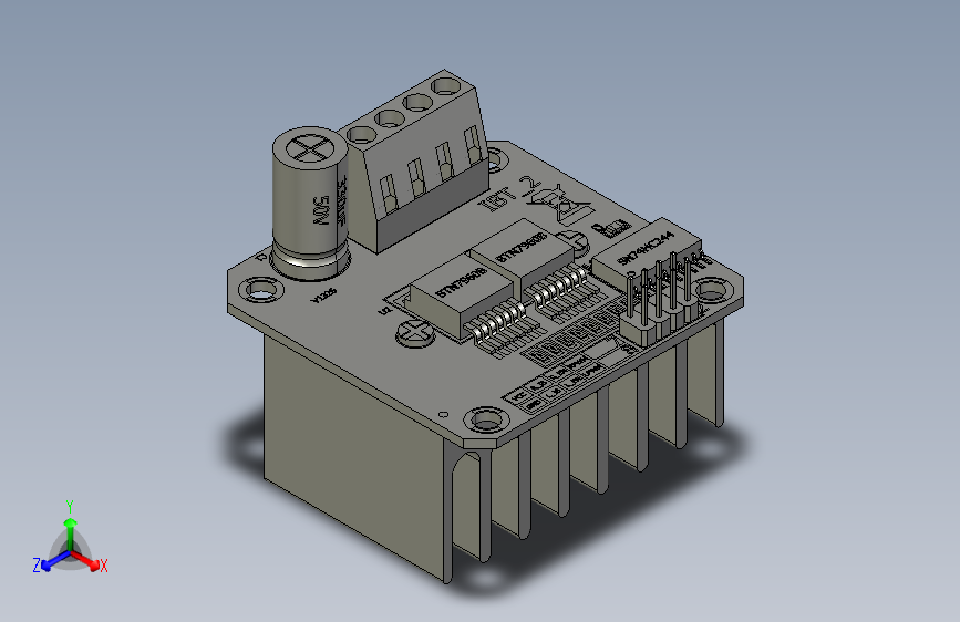 电机驱动器 BTS7960 43A
