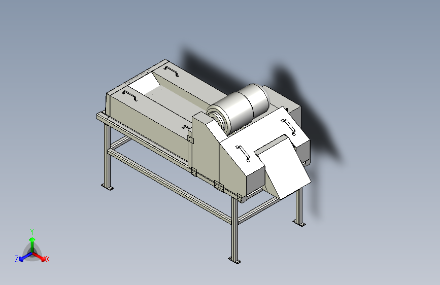 片型果蔬切丁机三维全套图--297596--500