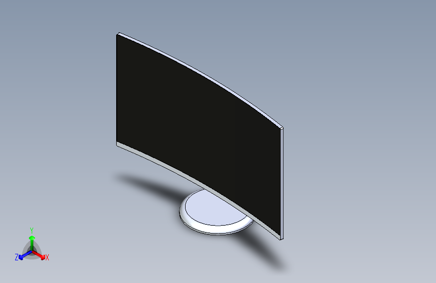 27英寸弧形显示器