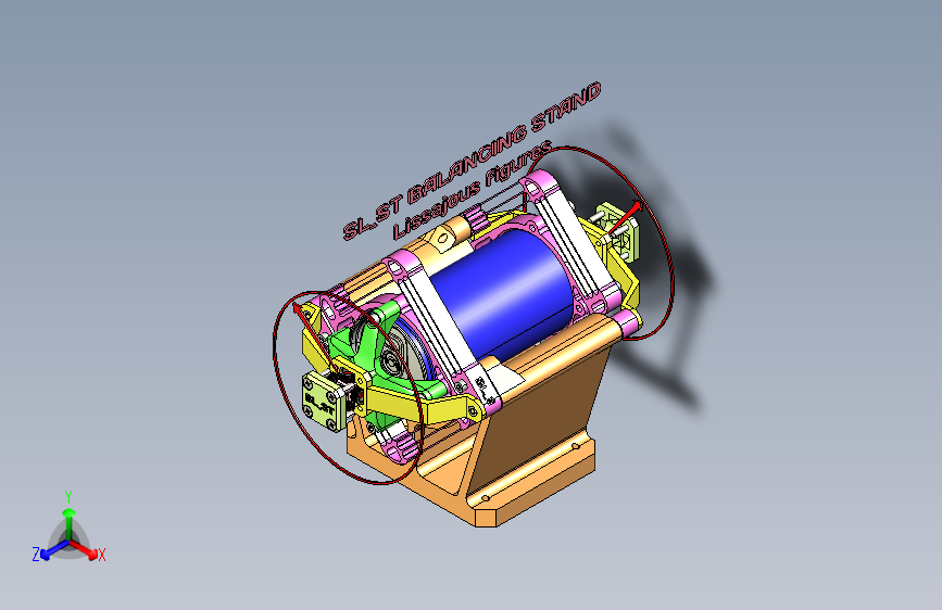 SL_ST 平衡架进行中