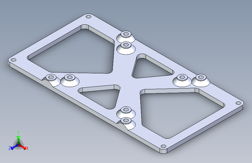 VESA 100x200mm 转 100x100 和 75x75 安装转换器