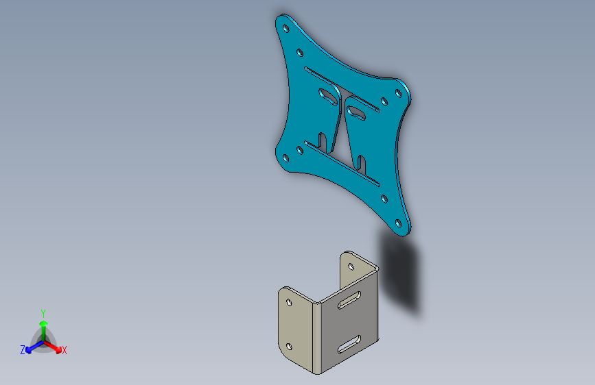 Vesa 显示器壁挂架