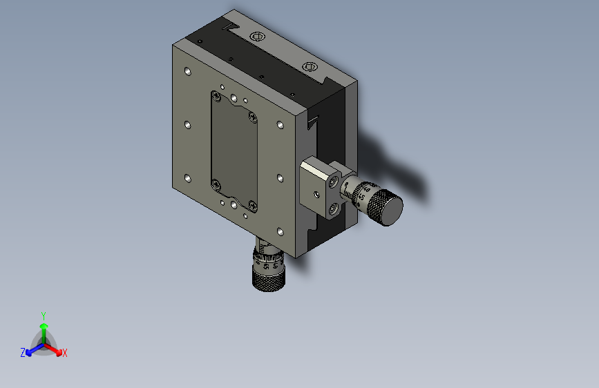 XY轴调整迷你桌子