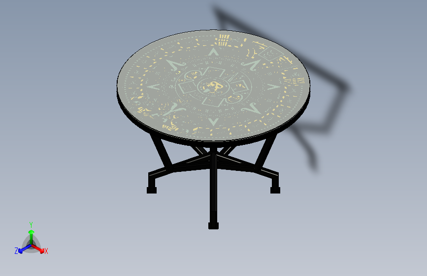 阿兹特克咖啡桌