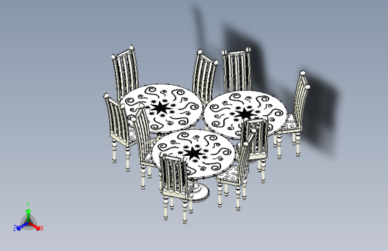 餐桌椅套装 #11