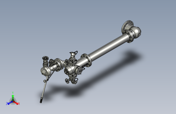 带水尺的消火栓