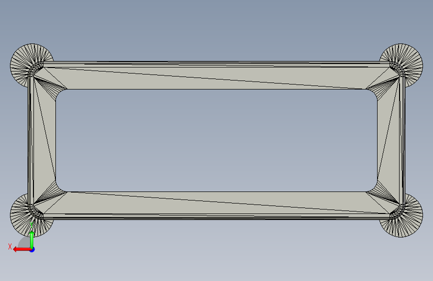 干燥剂盒 150x60mm 背面视图