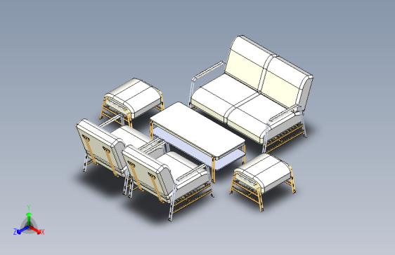 哈妮塔沙发套装