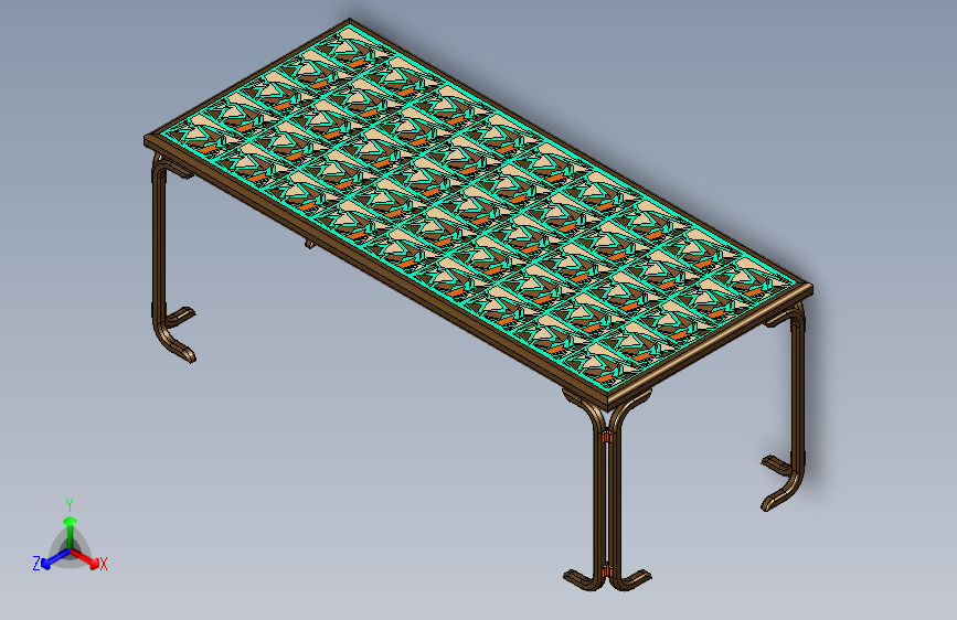 环氧树脂桌子 (1)