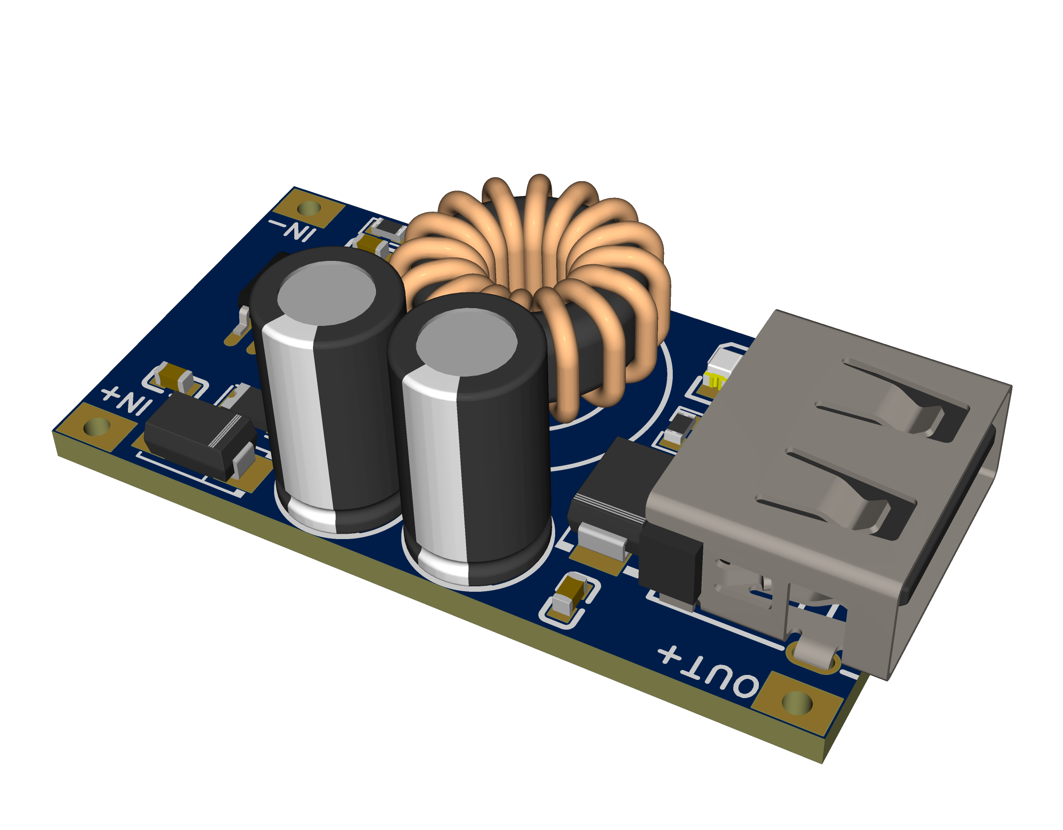 USB QC 3.0快速充电模块