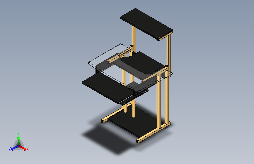 卡尔夫斯简约桌面电脑桌