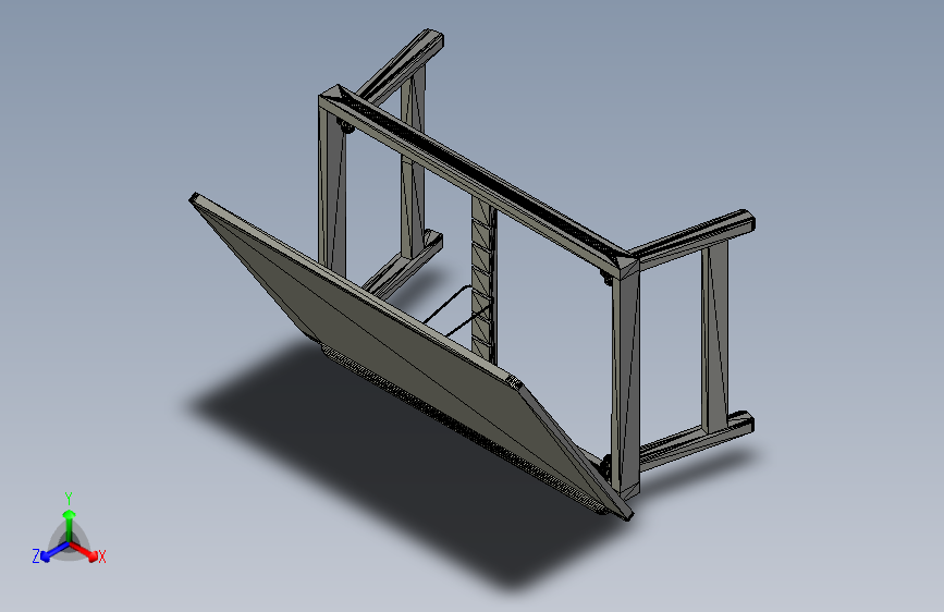 可变形木质桌子