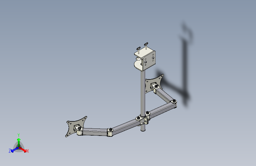 两个显示器支架