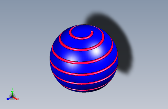 螺旋槽旋转陀螺球