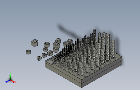 螺母和螺栓组合套装
