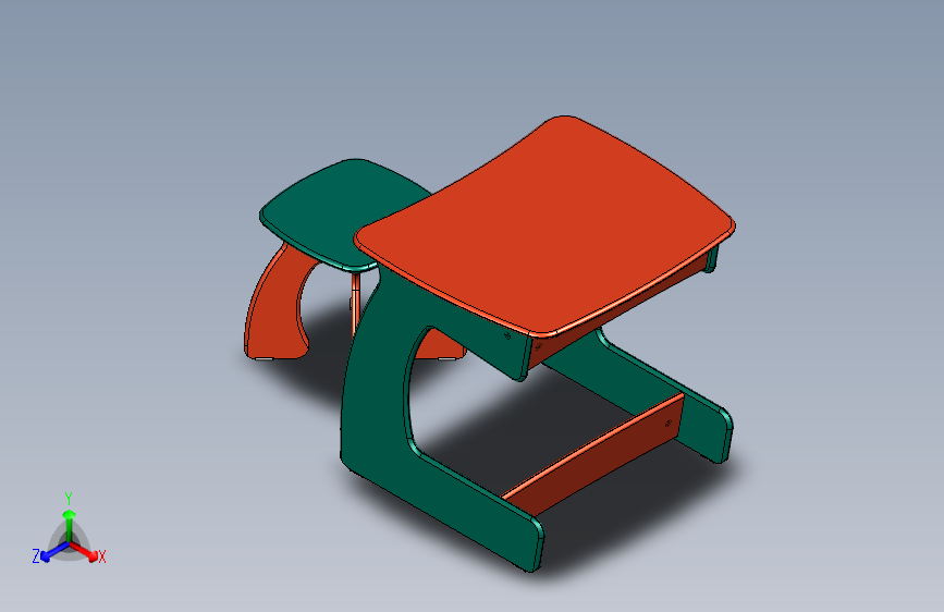 迷你桌子和迷你椅子用于儿童房 - Мини-стол и мини-стул для детской комнаты.