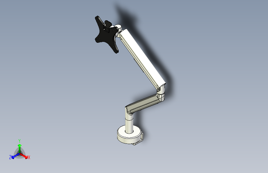 气弹簧显示器臂