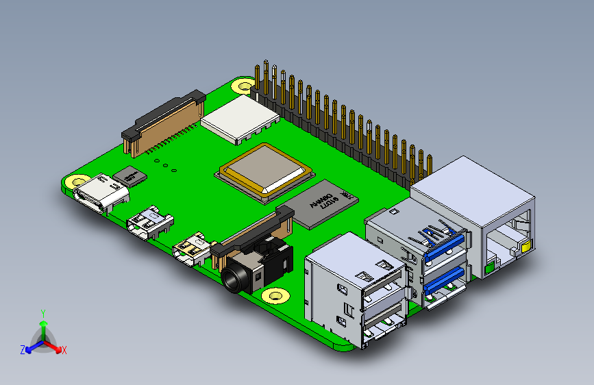 树莓派 4 型号-B