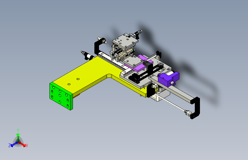 索引桌子拾放模块