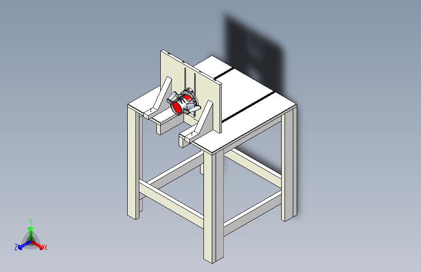 台锯移动x和y轴