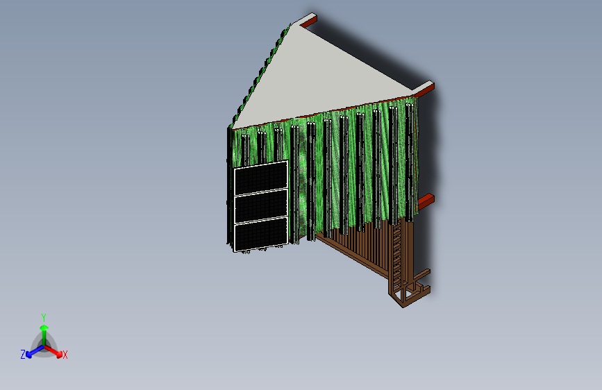 太阳能家用系统。