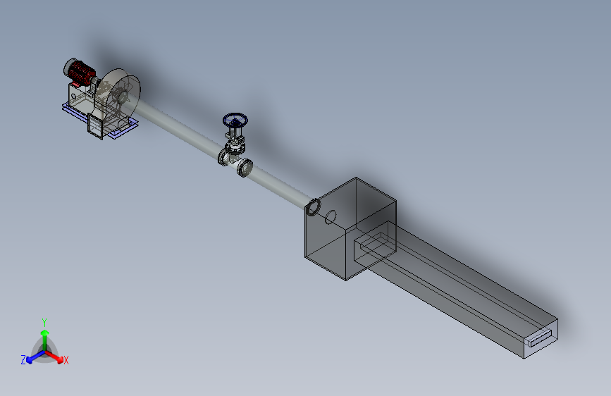 太阳能空气加热器中的空气流动