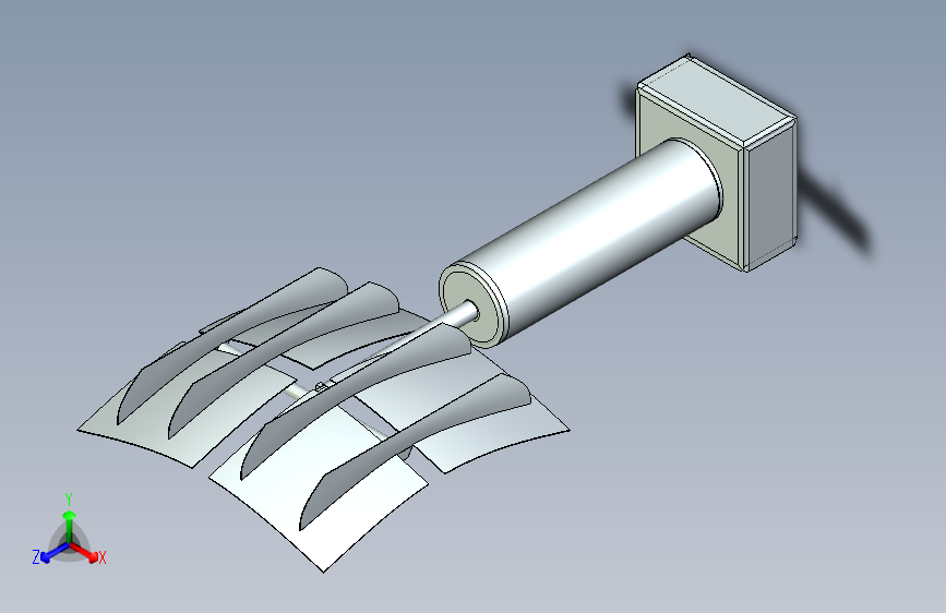 太阳能抛物面碟 (简单)