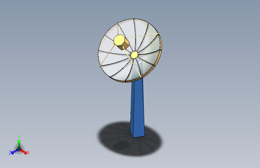 太阳能抛物面碟
